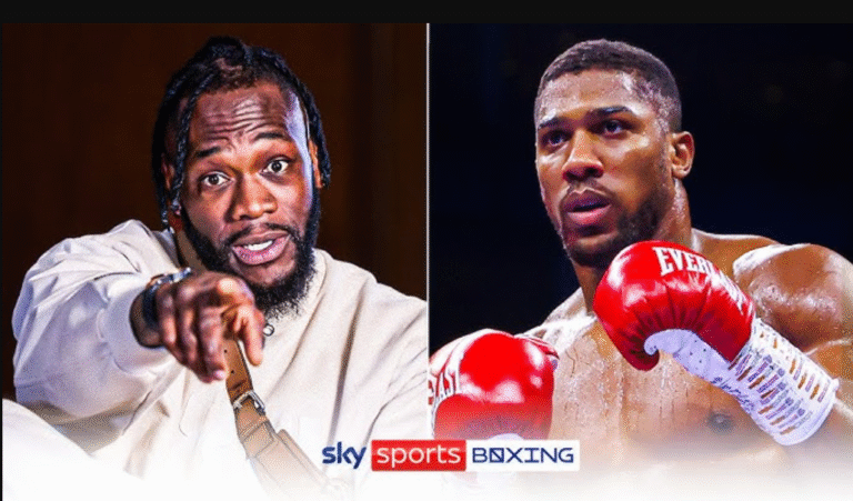 Deontay Wilder Anthony Joshua