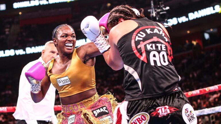 Claressa Shields showed why she’s dominating women’s boxing Claressa Shields Lani Daniels