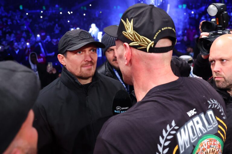 Oleksandr Usyk Tyson Fury