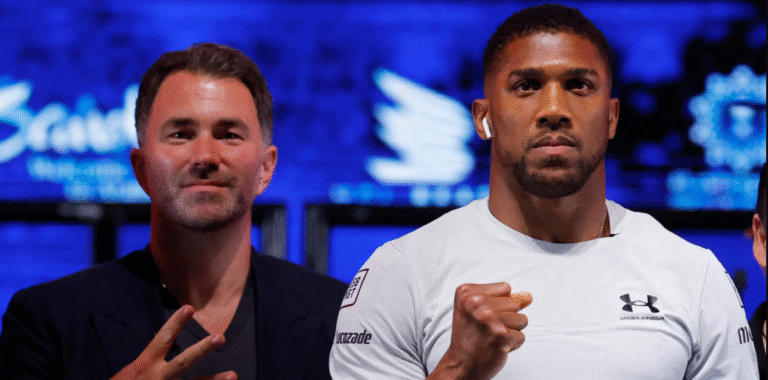 Why Anthony Joshua’s Next Fight is Concerning Eddie Hearn Already Anthony Joshua Eddie Hearn