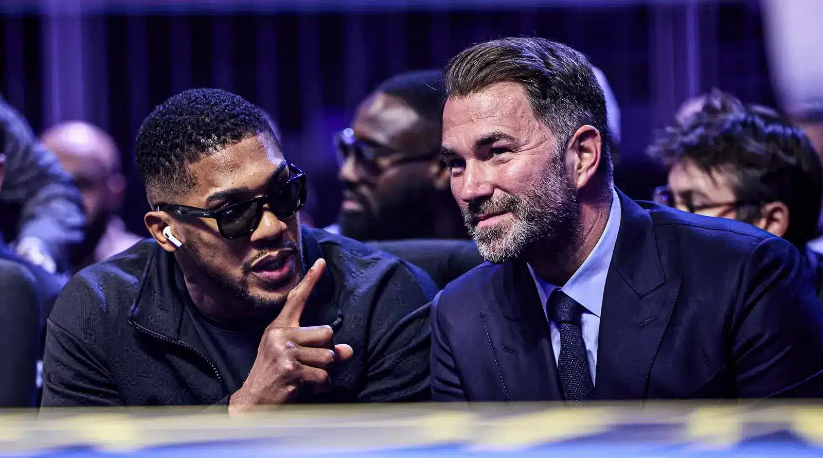Anthony Joshua Eddie Hearn