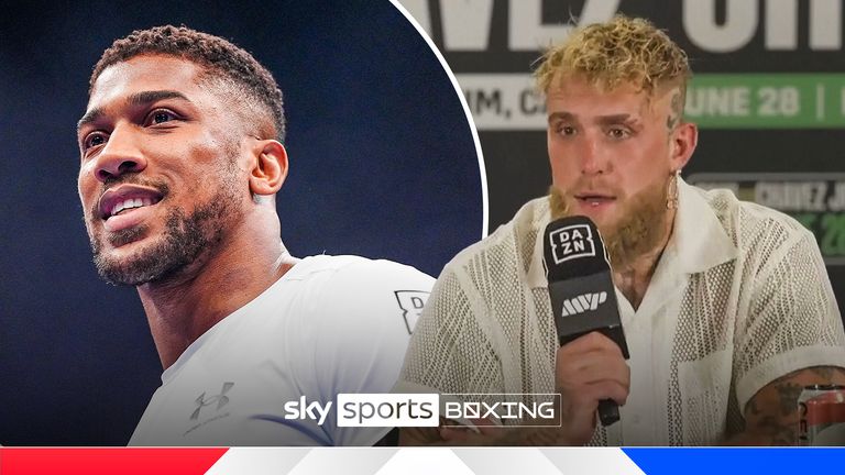 Jake Paul Says He’s Found Anthony Joshua’s Weakness – His Los Jake Paul Anthony Joshua