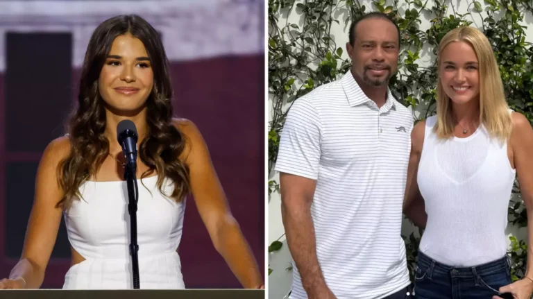 Kai Trump Tiger Woods Vanessa Trump