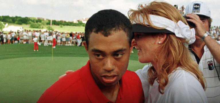 “Gorgeous”: How Duchess of York romantically pursued Tiger Woods after…See more Tiger Woods Sarah Ferguson