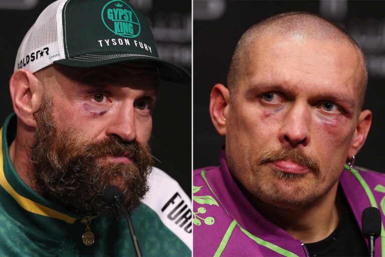 ‘Too old’: Tyson Fury makes shock retirement U-turn weeks after Oleksandr Usyk and Anthony Joshua admissions Tyson Fury Oleksandr Usyk