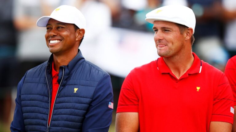 Bryson DeChambeau Tiger Woods