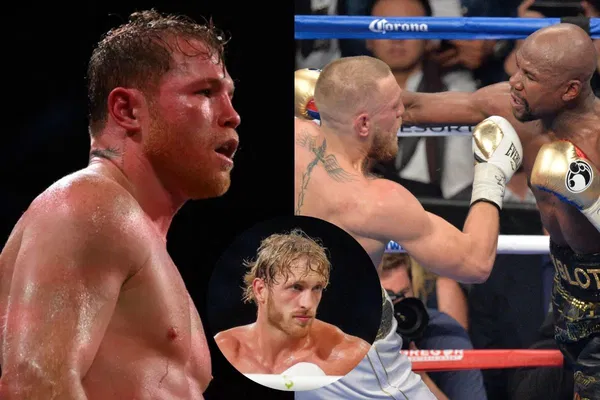 Canelo Alvarez Conor McGregor Logan Paul Floyd Mayweather