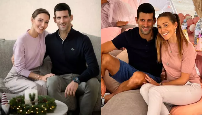 Novak Djokovic Jelena Djokovic