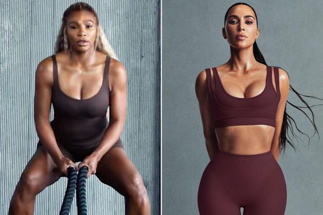 Serena Williams turns heads in Kim Kardashian’s NikeSKIMS sport Serena Williams Kim Kardashian