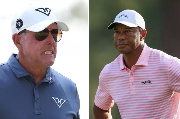 How Tiger Woods and Phil Mickelson feud embarrassed USA and l Tiger Woods Phil Mickelson
