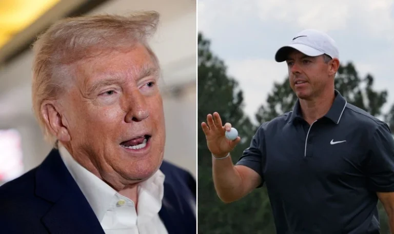 Donald Trump responds to Rory McIlroy and Team Europe chants a Donald Trump Rory McIlroy