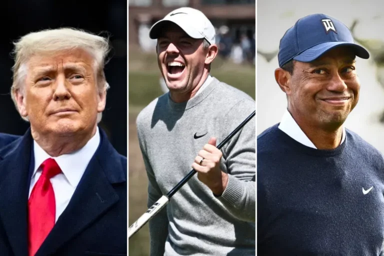 Donald Trump reveals Tiger Woods’ private words on Rory McIlroy Donald Trump Tiger Woods Rory McIlroy