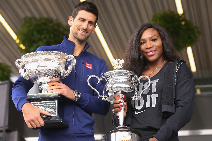 Novak Djokovic Serena Williams