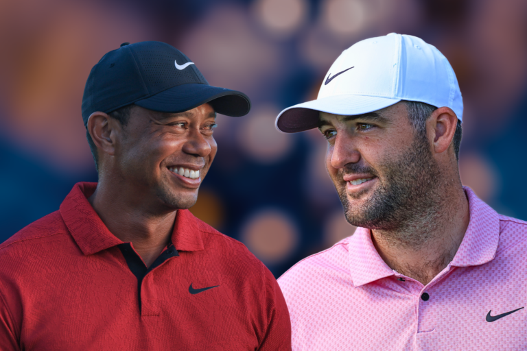 After six-win season, another Tiger Woods feat match by Scottie Sc Scottie Scheffler Tiger Woods