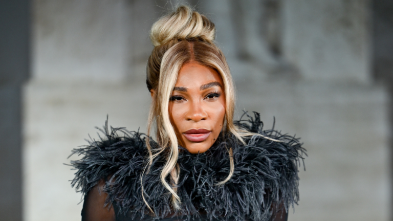 Serena WIlliams shows off slender figure at Milan Fashion Week and set Serena WIlliams