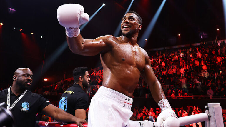Anthony Joshua makes Netflix request hours after signing $65millio Anthony Joshua