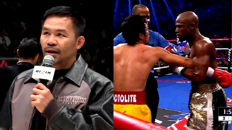 Why Manny Pacquiao Refuses to Reveal Tentative Timeline as Floyd Mayweather Rematch Buzz Grows Manny Pacquiao Floyd Mayweather