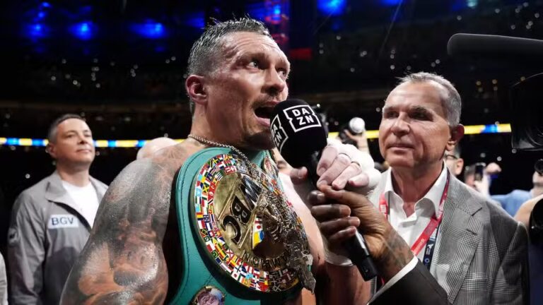 There is Only One Fight Left, As Oleksandr Usyk Gave up a World Oleksandr Usyk