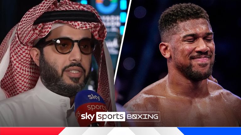 Turki Alalshikh Hints At Anthony Joshua Superfight After Jake Paul Turki Alalshikh Anthony Joshua
