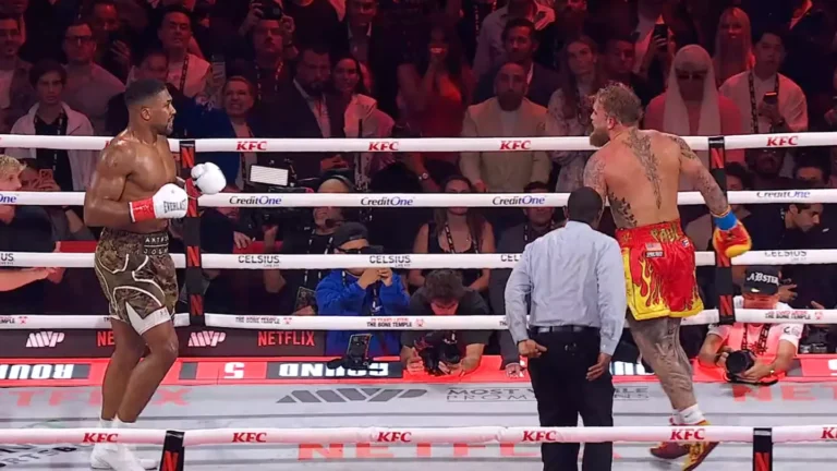 Anthony Joshua Jake Paul