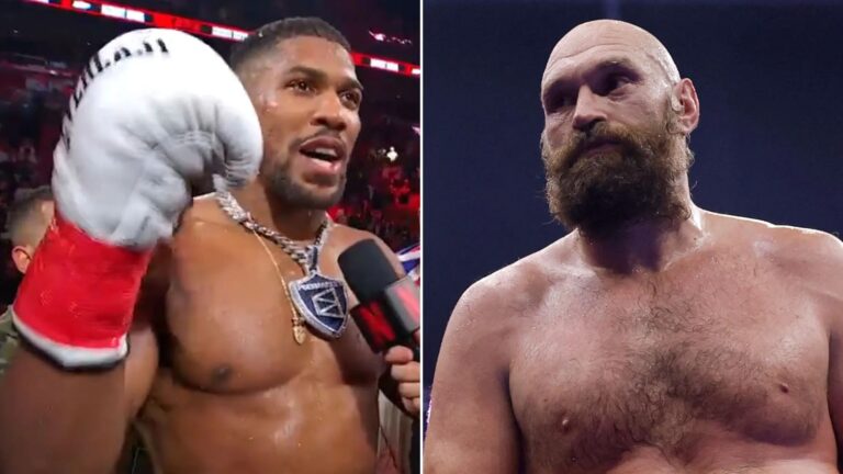 Anthony Joshua sends Tyson Fury ultimatum after dispatching Jake Paul