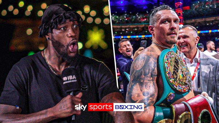 Deontay Wilder offers update on Oleksandr Usyk fight after pivotal r Deontay Wilder Oleksandr Usyk