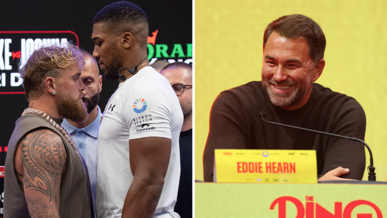 Eddie Hearn Confirms Another Major Rule Change for Anthony Joshua vs Jake Paul Eddie Hearn Jake Paul Anthony Joshua