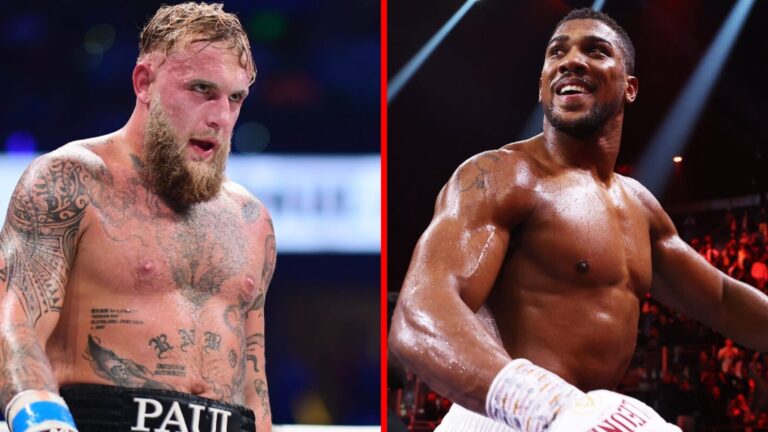 Jake Paul Anthony Joshua