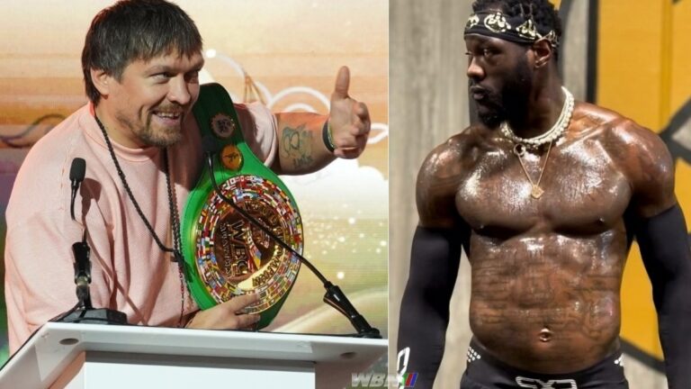 Oleksandr Usyk confirms next fight, why it’s the perfect choice and why it’s not Oleksandr Usyk Deontay Wilder