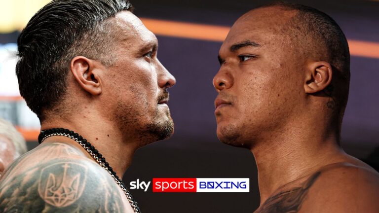 Oleksandr Usyk Fabio Wardley