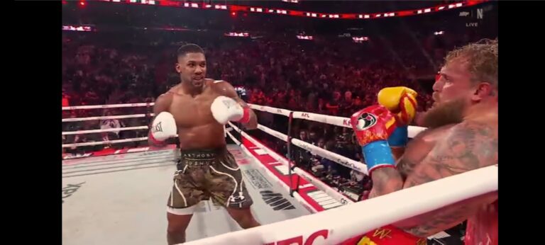 Jake Paul Anthony Joshua