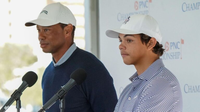 Tiger Woods shares rare insights on 16-year-old son Charlie’s progress as a rising golfer Tiger Woods Charlie Woods