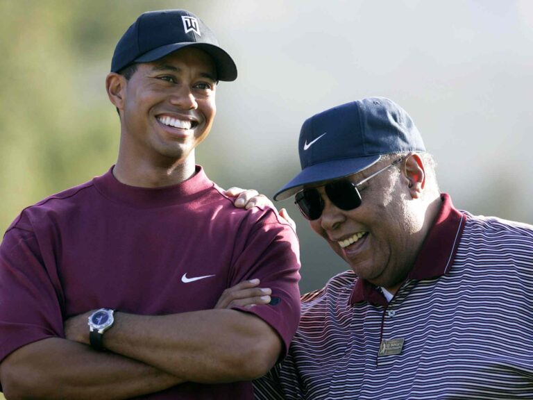 Tiger Woods Earl Woods