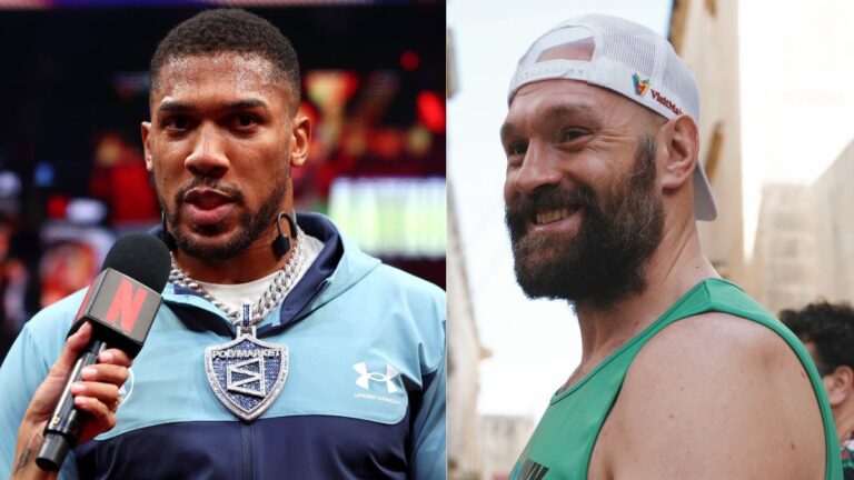 ‘Not a real fighter’ – Anthony Joshua lashes out at Tyson Fury in ex Tyson Fury Anthony Joshua