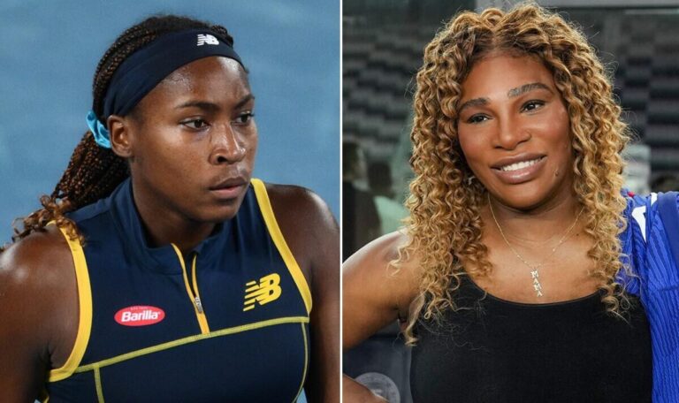 Coco Gauff Serena Williams
