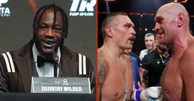 Deontay Wilder Tyson Fury Oleksandr Usyk