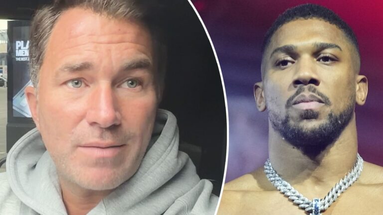Eddie Hearn Anthony Joshua