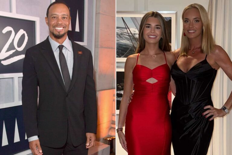 Vanessa Trump Tiger Woods Kai Trump