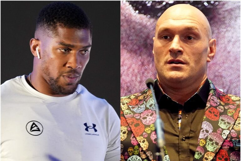 Anthony Joshua Tyson Fury