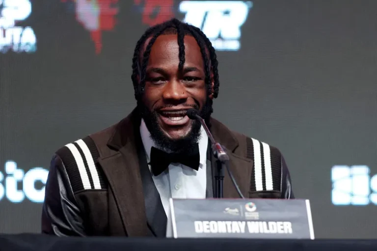 Deontay Wilder Explains How Will Dispute With Ex and Her Son Lef Deontay Wilder