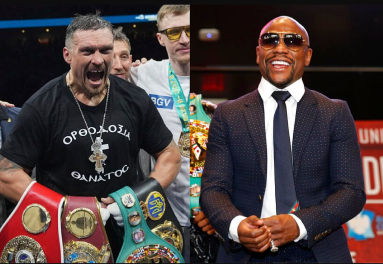 Oleksandr Usyk Floyd Mayweather