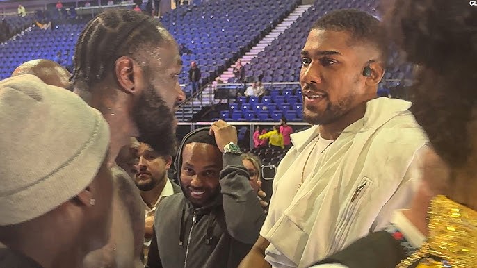 Video shows exactly what Deontay Wilder said to Anthony Joshua Deontay Wilder Anthony Joshua